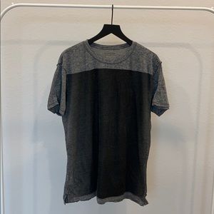 Vintage styled in-side out Allsaints mens t-shirt